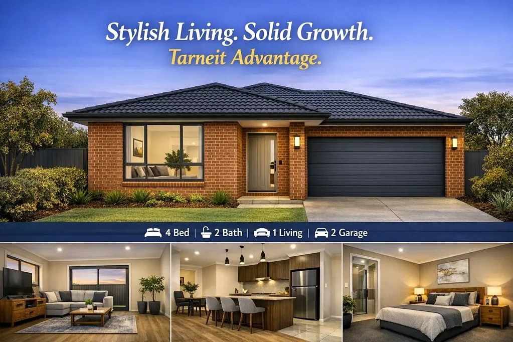 Tarneit 4 Slaapkamer Stylish Living. Solid Growth. Tarneit Advantage.