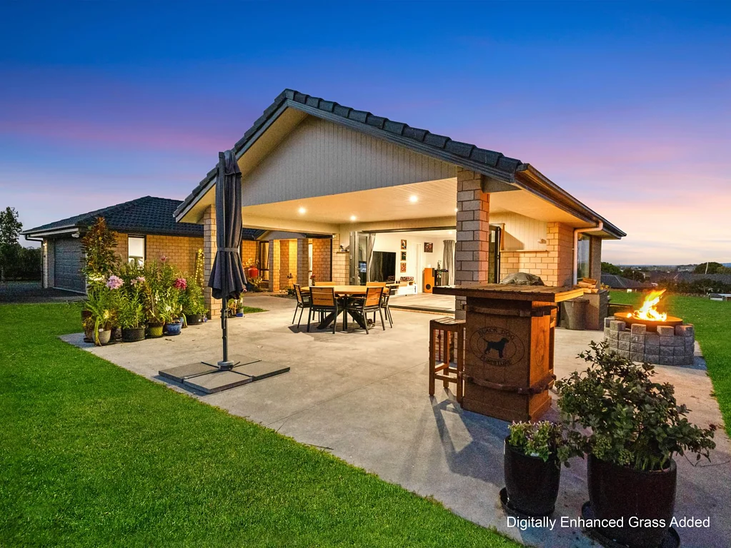 Taupiri 3Habitaciones Rural Brick Beauty with Mountain Views