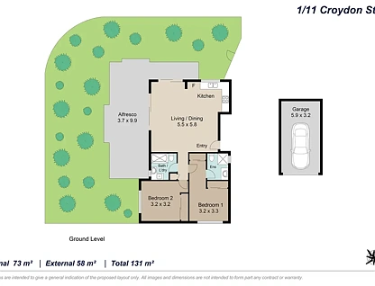 1/11 Croydon Street, Toowong, QLD 4066, 2 Schlafzimmer, 2 Badezimmer, Unit