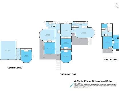 6 Glade Place, Birkenhead, North Shore City, 4房, 2浴, House