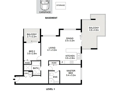 12/44-46 Addlestone Road, Merrylands, Parramatta (Northwest suburbs), 2 habitaciones, 2 baños, Apartment