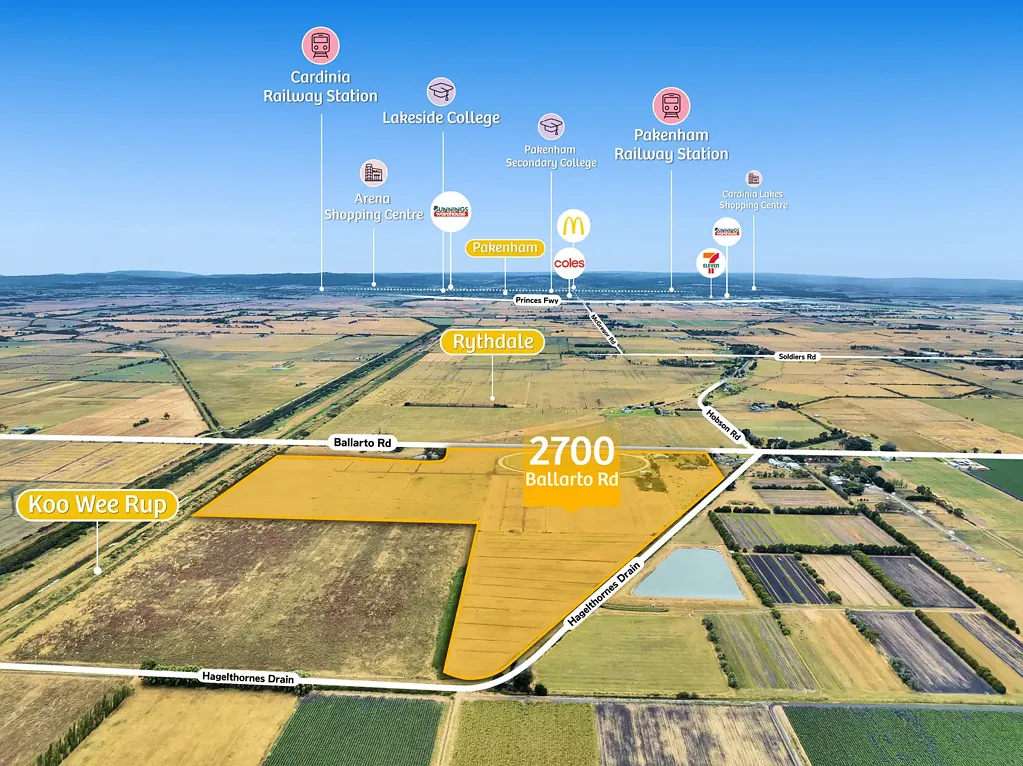 Koo Wee Rup 4房  Highly strategic land parcel to capitalize on future growth!