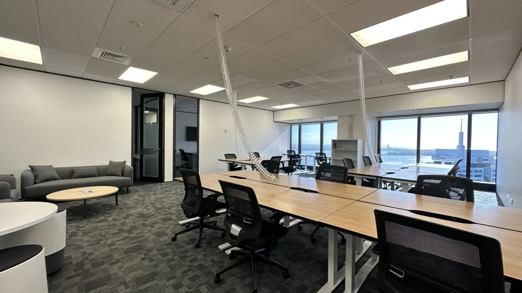 Auckland Central Large office suite with stunning harbour views