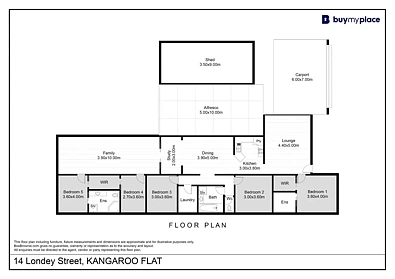 14 Londey Street, Kangaroo Flat, VIC 3555, 5 slaapkamers, 3 badkamers, House