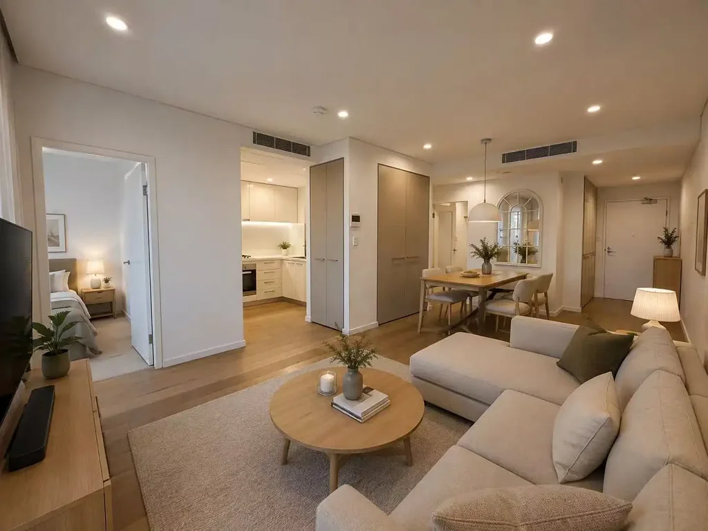 North Facing Small 2 Bedroom with Car Space