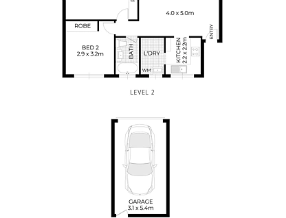 14/34 Addlestone Road, Merrylands, Parramatta (Northwest suburbs), 2 Kuwarto, 1 Banyo, Apartment