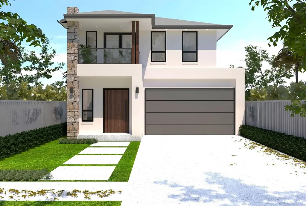 Wilton 5Zimmer Modern Double-Story Home & Land Package in Wilton
