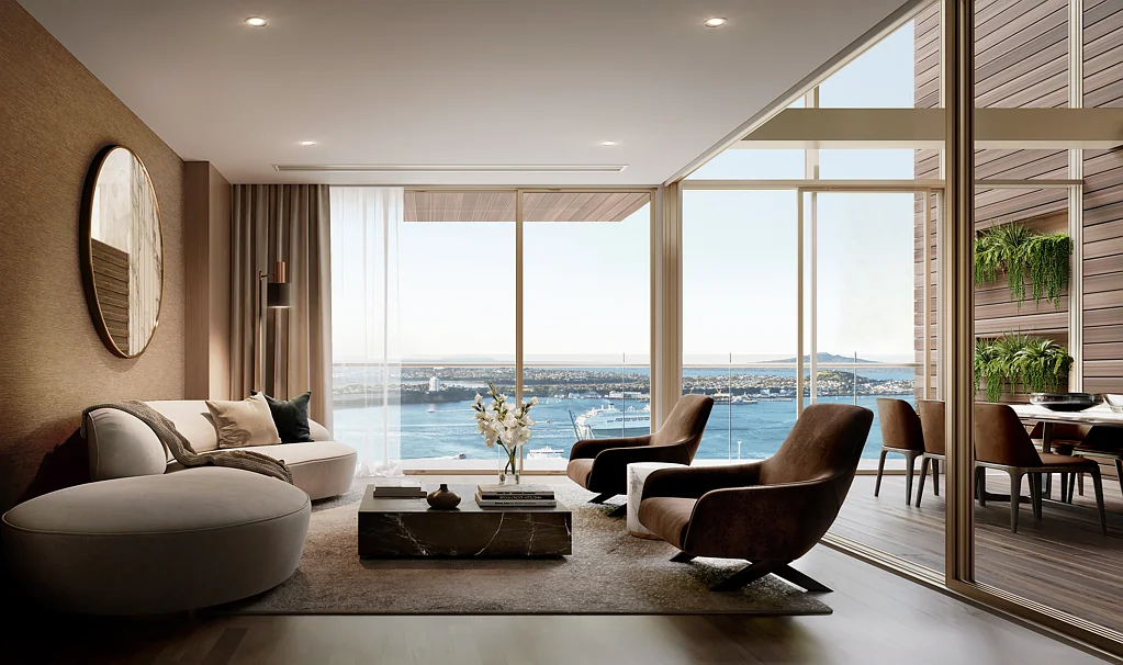 Auckland Central 3ਬੈੱਡਰੂਮ Flexible Loft-style Living at Seascape