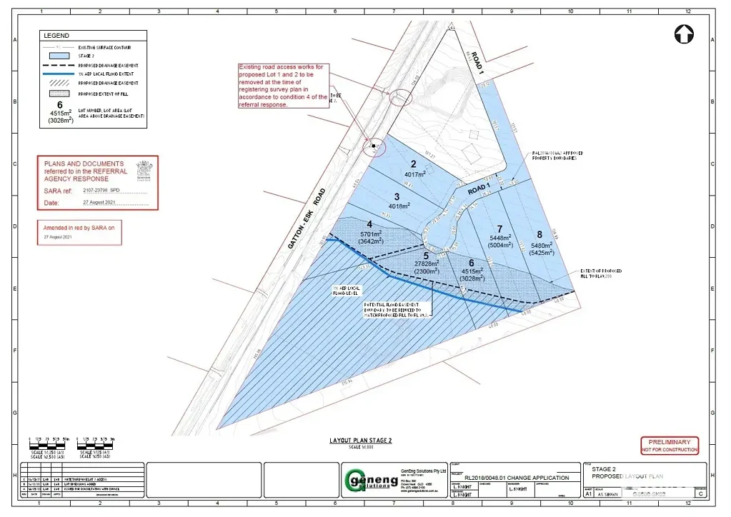 Lake Clarendon DA Approved Subdivision