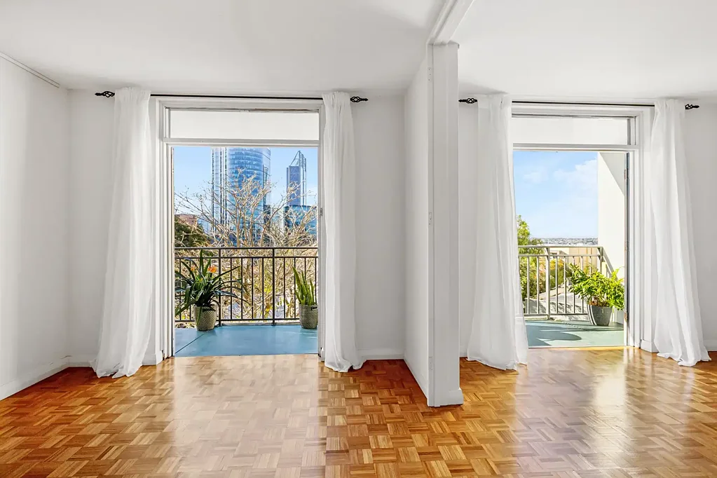 West Perth 1બેડરૂમ CITY & RIVER VIEWS | SUNLIT LIVING ON THE EDGE OF KINGS PARK