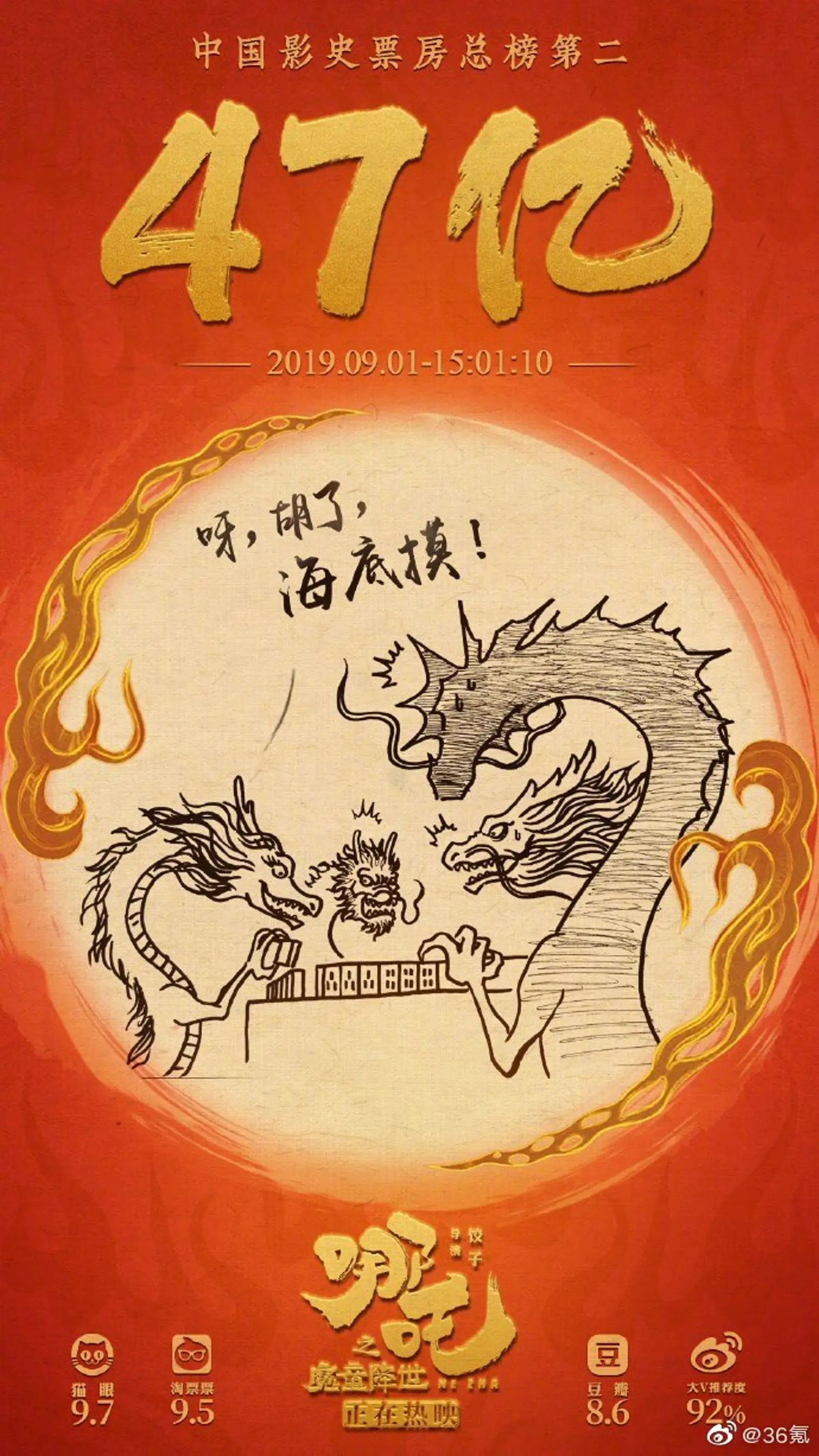 光线传媒抢注上千“哪吒”商标，那把“那托”也申请了吧