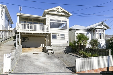 Island Bay 3房  Sunny villa on Avon