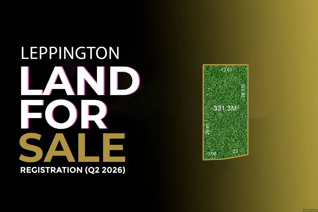 Leppington Amazing Land Opportunity in Leppington: Registration Q2 2026
