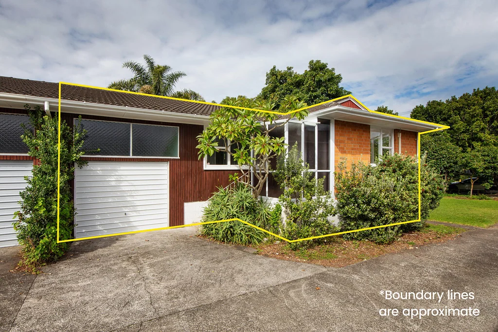Mount Albert 2房  Brick & Tile, Xtra Large Unit, Great School Zones