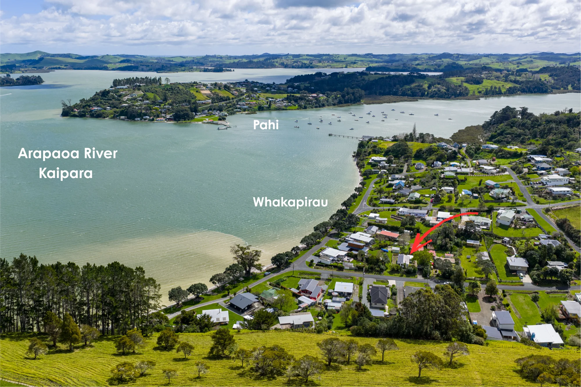 Whakapirau 3房  Fishing on the Kaipara