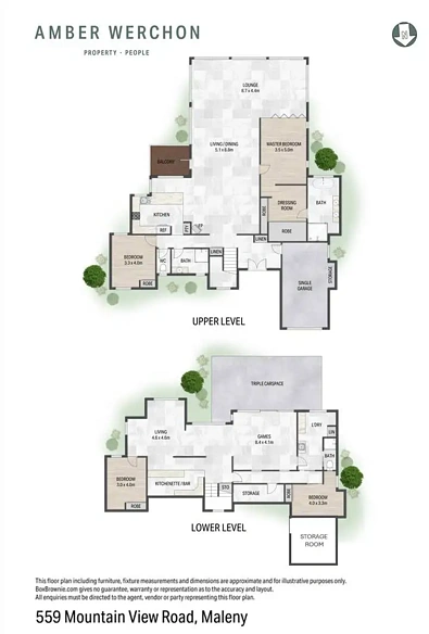 559 Mountain View Road, Maleny, QLD 4552, 4 slaapkamers, 3 badkamers, House