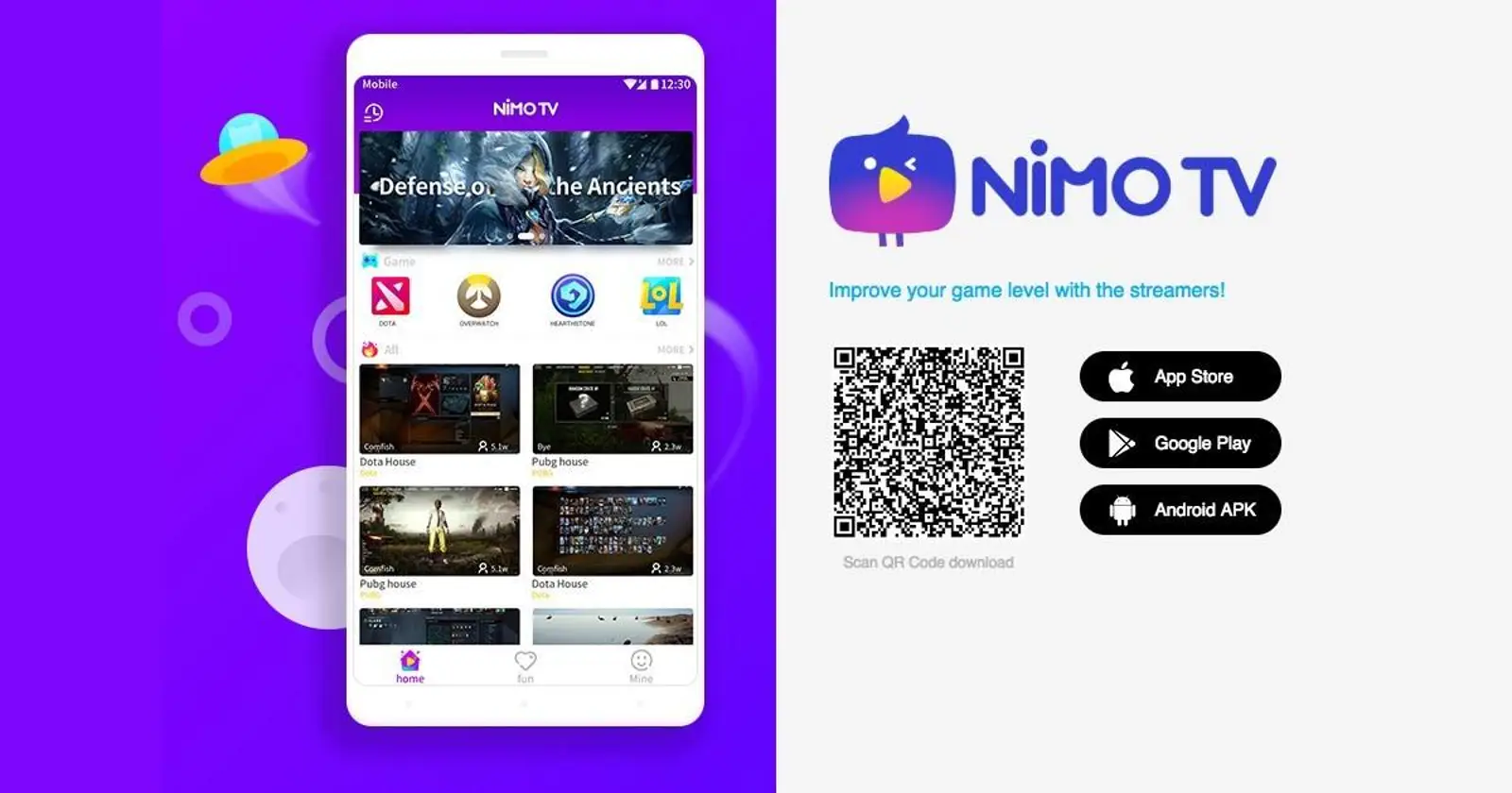 虎牙旗下的游戏直播平台 Nimo TV 正式进入巴西