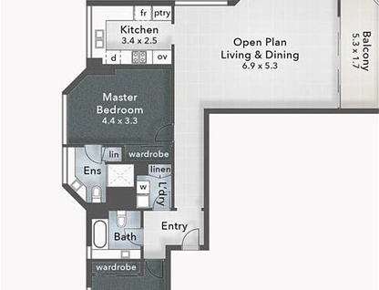 501/5 Enderley ave, Surfers Paradise, Gold Coast, 2 રૂમ, 2 બાથરૂમ, Apartment
