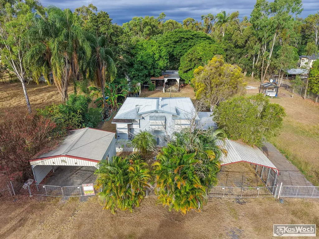 Port Curtis GABLE HOME! SHEDS! TOWN WATER! 1174m2 Allot. OFFERS OVER $380,000.