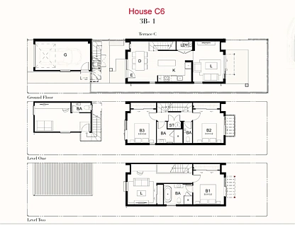 Unit C/6 Tce C Waterview Drive, Te Awa Lakes, Horotiu, Waikato, 3 غرف, 2 حمامات, Townhouse