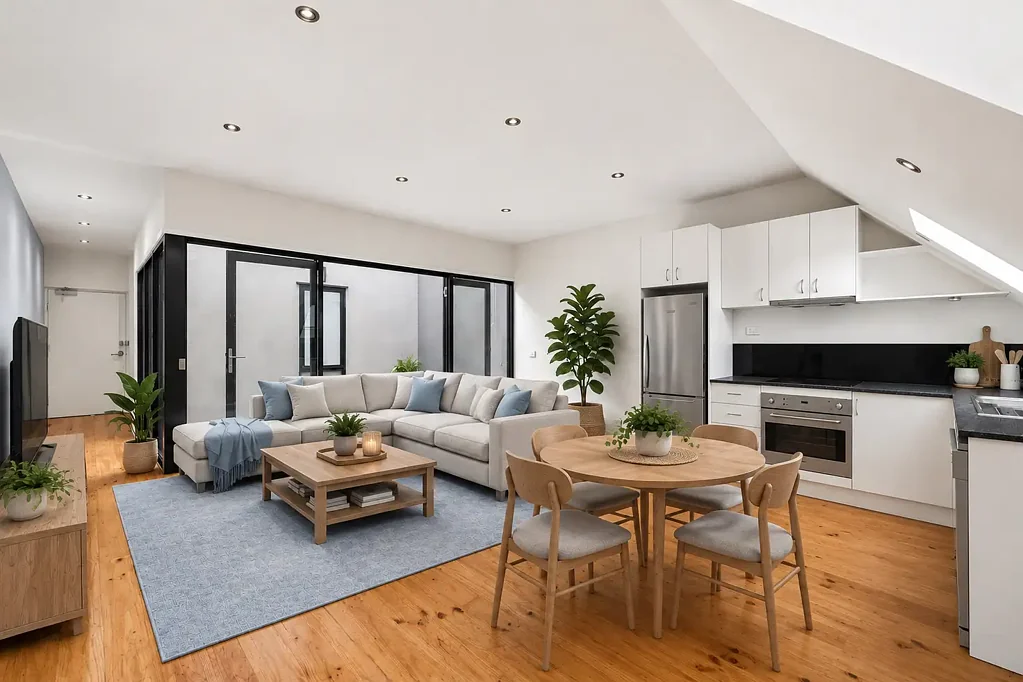 St Kilda East 1कमरा Sky-high style around a private courtyard