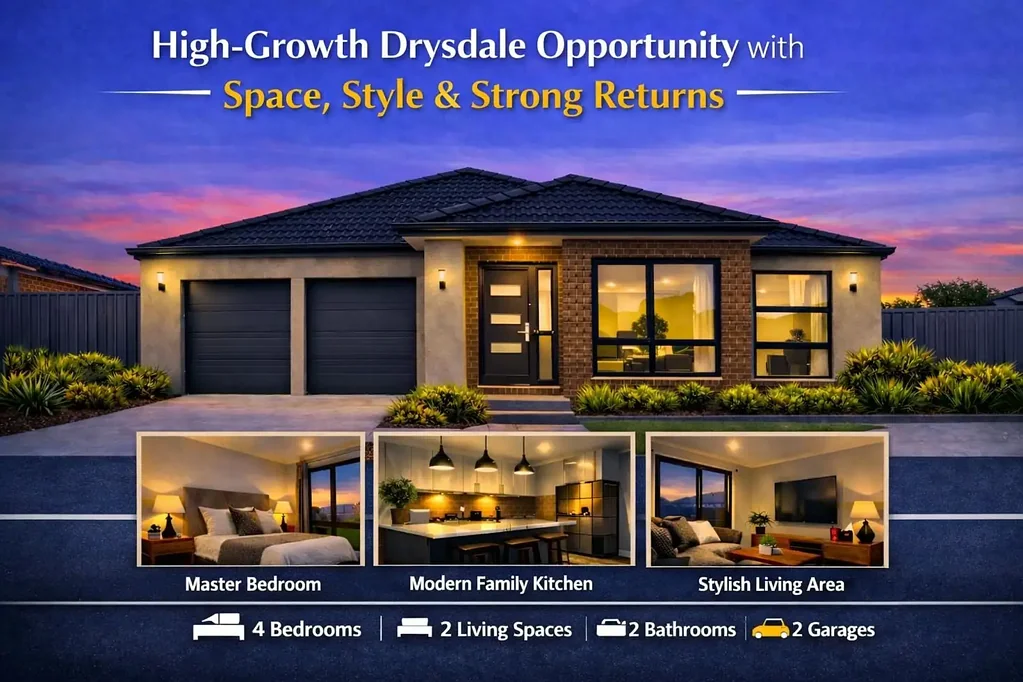 Drysdale 4 Slaapkamer High‑Growth Drysdale Opportunity with Space, Style & Strong Returns
