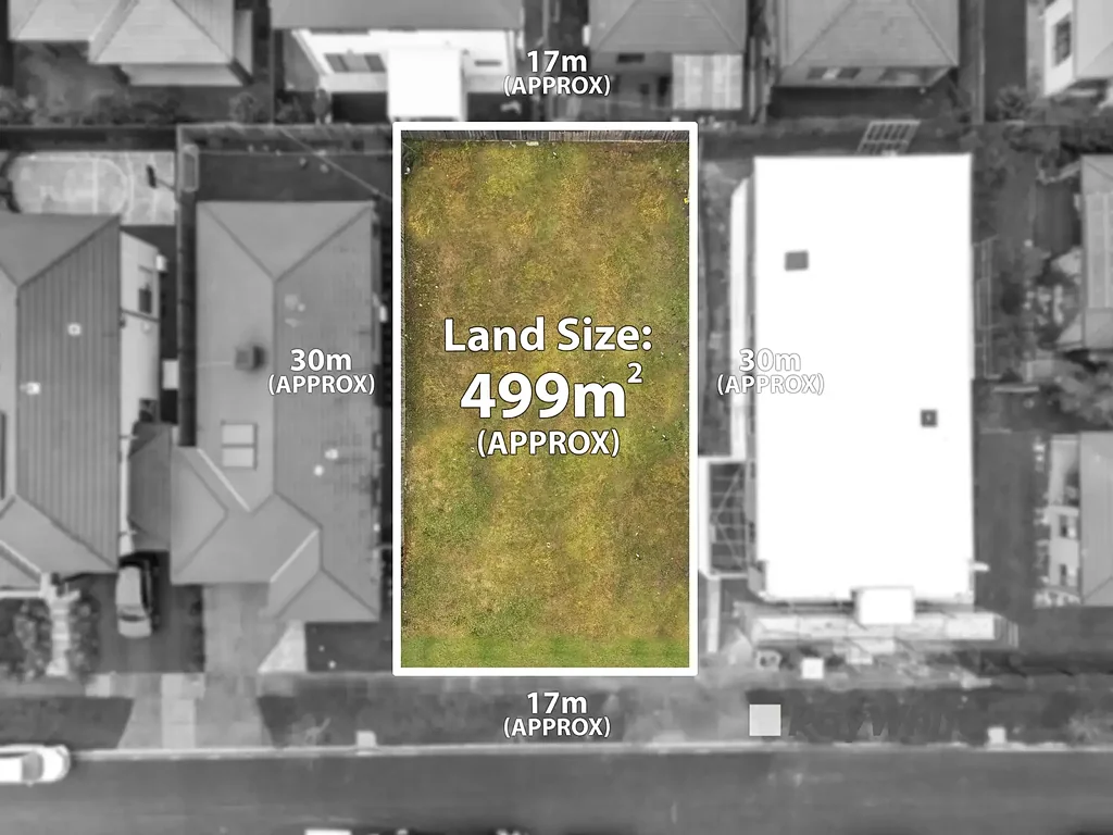 Keysborough 499平米宽绰地块 优越社区位置 邻近顶尖学校 交通便捷通达 潜力无限未来 Titled Block in Prime Keysborough Location - 499m² Approx.