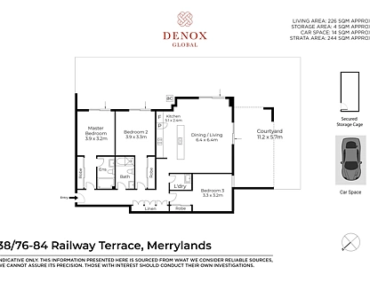 38/76-84 Railway Terrace, Merrylands, Parramatta (Northwest suburbs), 3 कमरे, 2 बाथरूम, Apartment