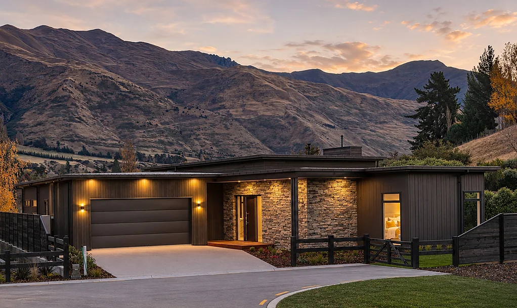 Wanaka 4房  Stunning New Home with WOW Factor