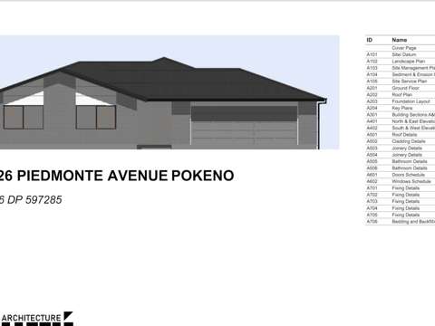 Pokeno 5房  Your Dream Home Building Soon