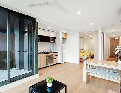 303/93 Flemington Road, North Melbourne, Melbourne CBD, 1 ห้องนอน, 1 ห้องน้ำ, Apartment
