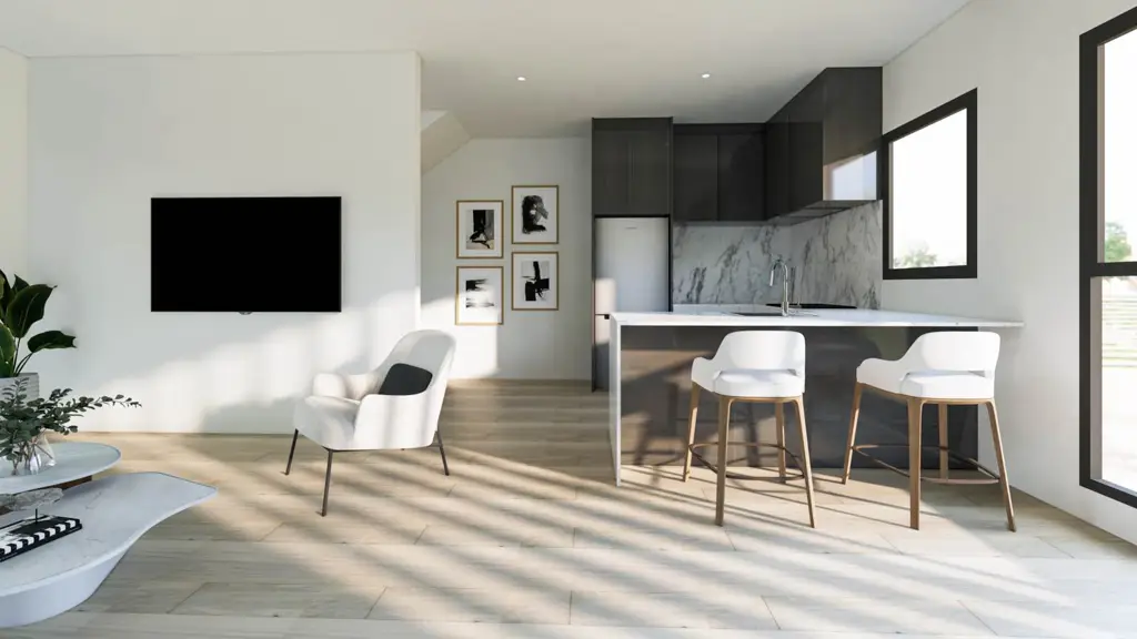 Belmont 4部屋 Modern Comfort with Coastal Charm