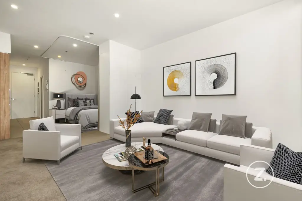 South Yarra 1房 南雅拉Vogue Apartments 时尚1卧1浴 宽敞落地窗 私人阳台 高端度假式设施 黄金地段 购物餐饮近在咫尺 Open by appointment contact Elly 0470 755 469 Luxury Apartment with Resort-Style Amenities in Prime South Yarra Location