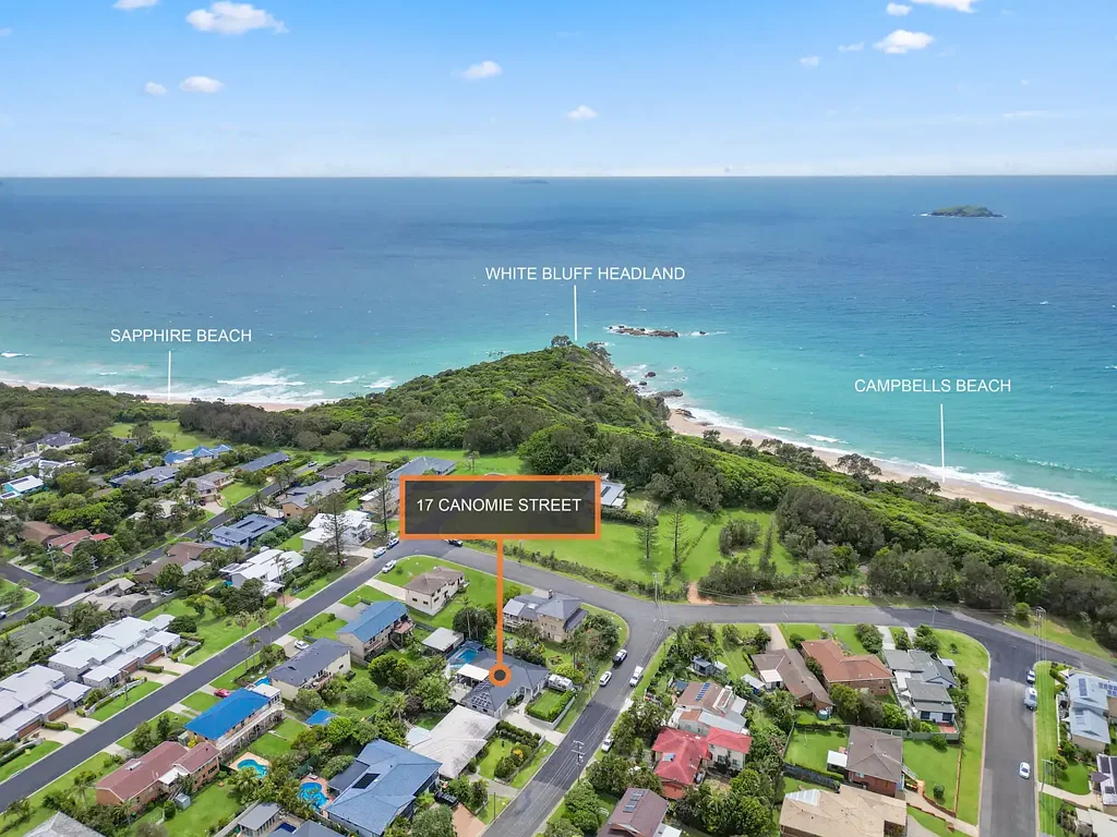 17 Canomie Street, Sapphire Beach, NSW 2450