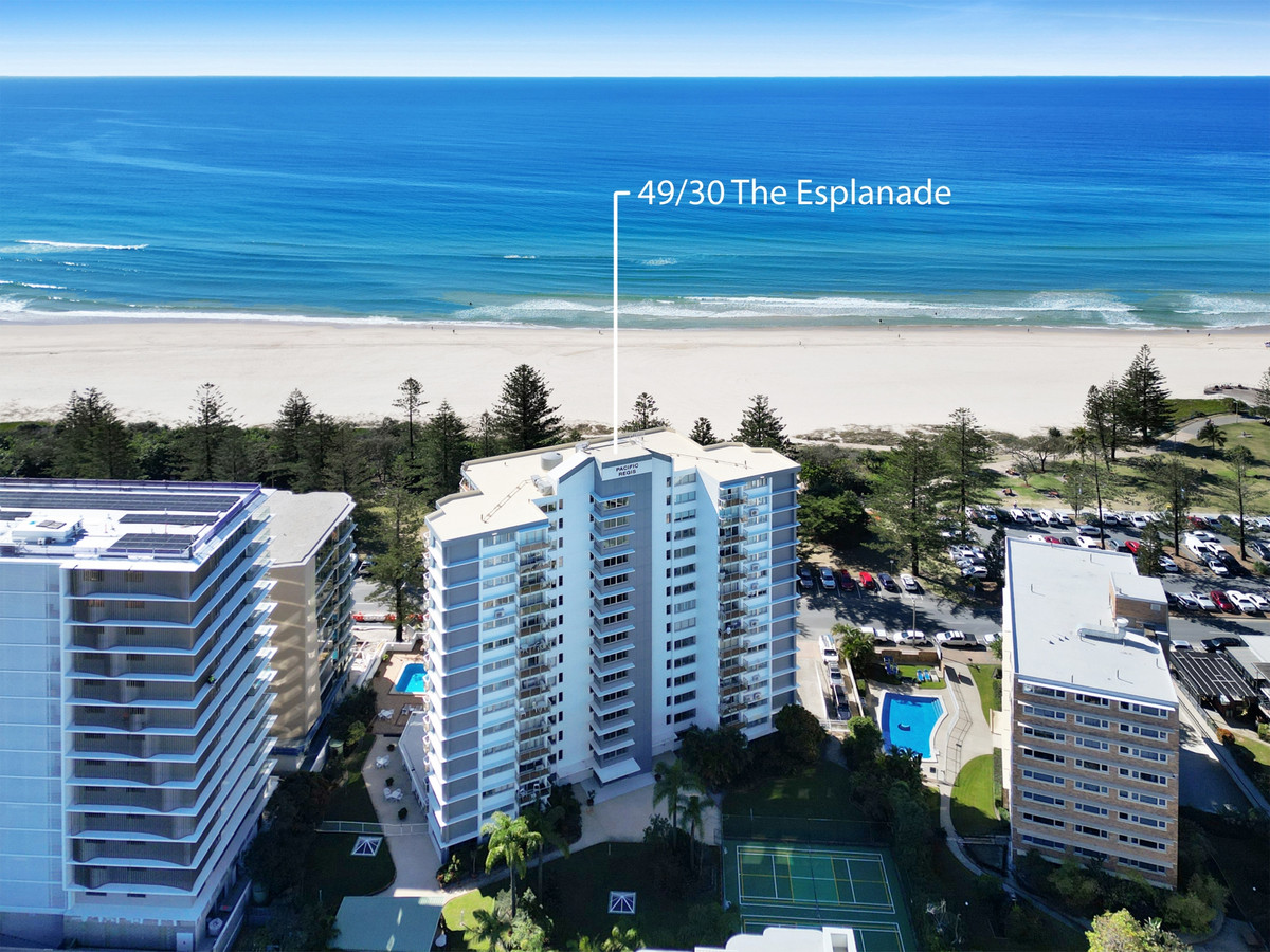 PACIFIC REGIS UNIT 49 30-40 THE ESPLANADE, BURLEIGH HEADS QLD 4220, 0 rūma, 0 rūma horoi, Unit