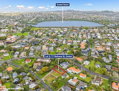 Lot 3, 77 Reihana Street, Orakei, Auckland City, Auckland, 0房, 0浴, 建地