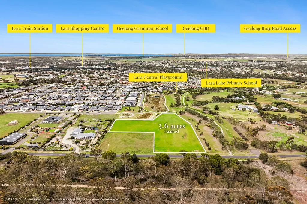 Lara 3.6 Acres with Future Residential Potential in a Prime Lara Location