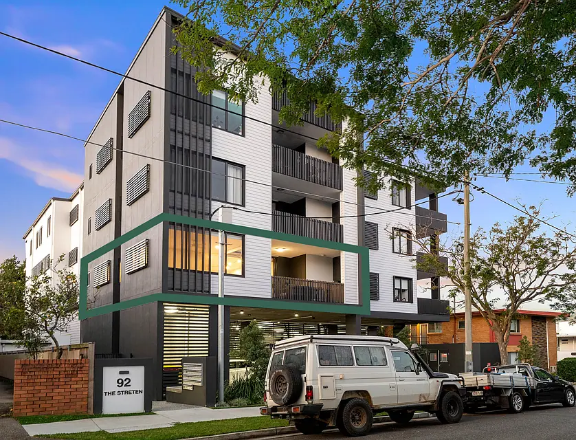 106/92 Victoria Terrace, Greenslopes, Brisbane - Southern Region, 2 कमरे, 2 बाथरूम, Apartment