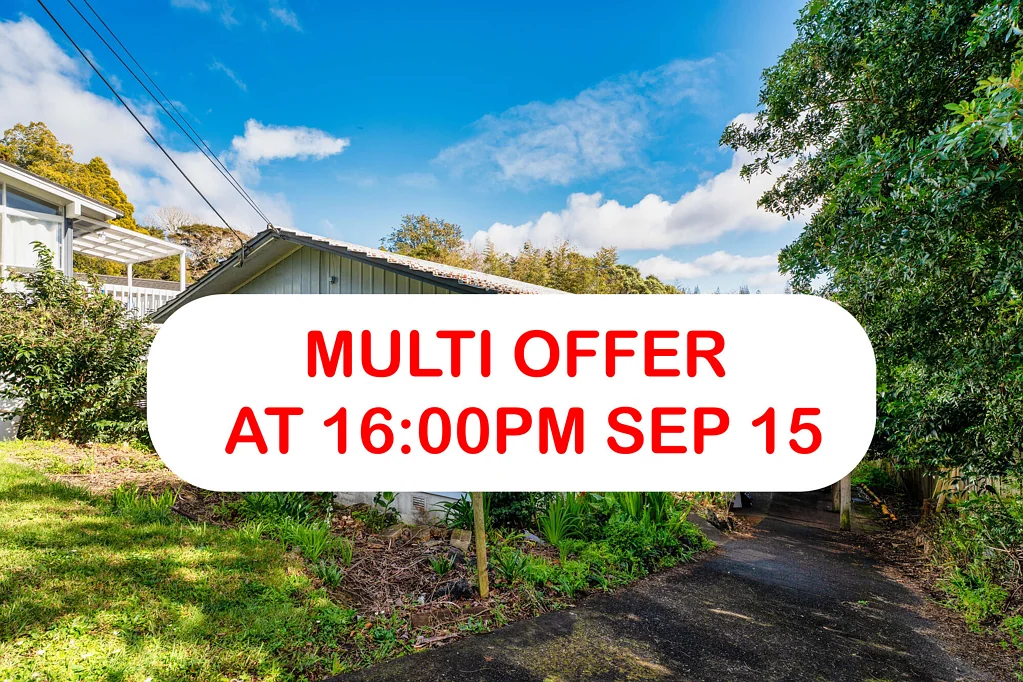 Glenfield 4Kwarto Multi Offer at 16:00pm  Sep 15
