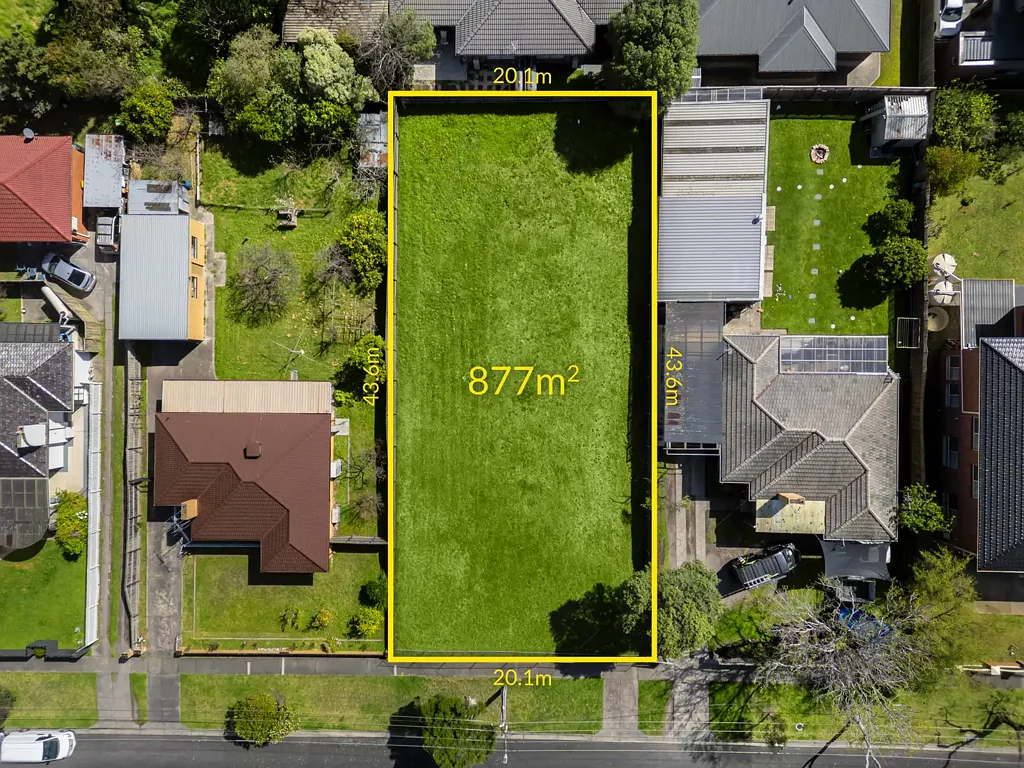 Clayton South 877 SQM OF PRIME VACANT LAND - CLAYTON SOUTH