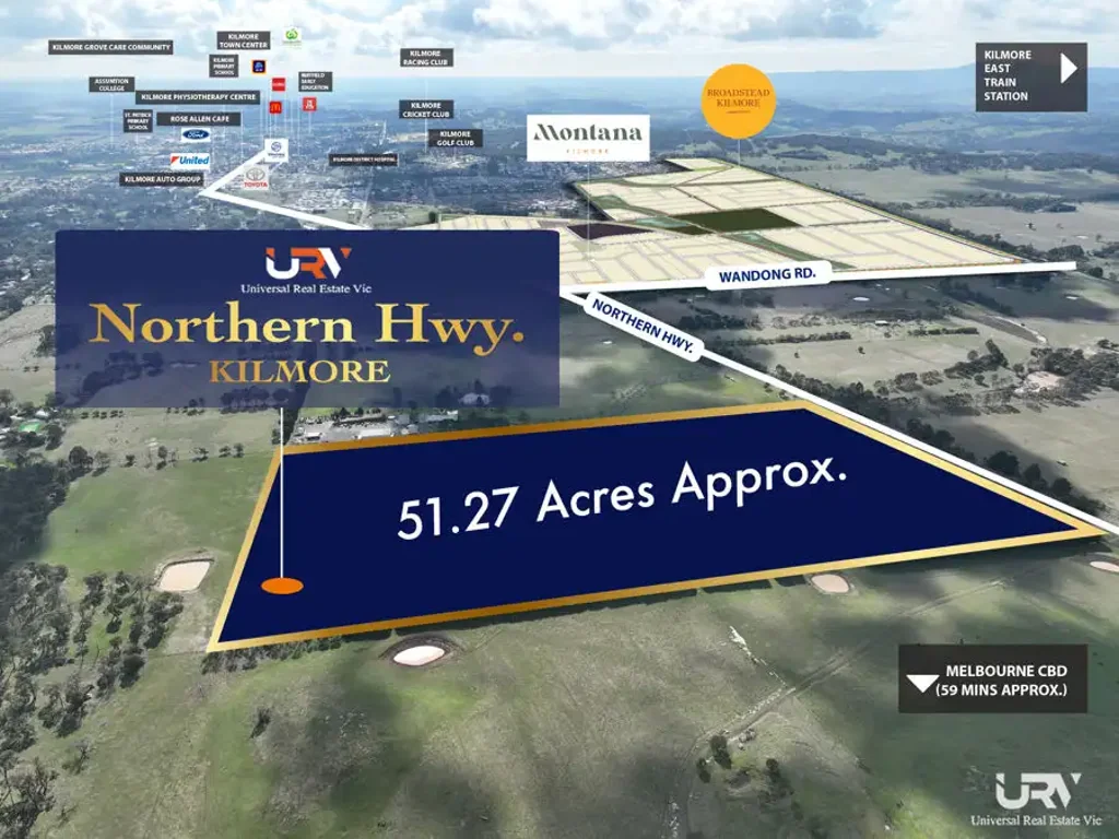 Kilmore 1બેડરૂમ LAND BANKING OPPORTUNITY - PRIME LOCATION AT KILMORE'S GATEWAY