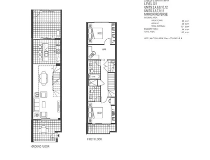 10/20 Anthony Street, West End, QLD 4101, 2部屋, 2バスルーム, House