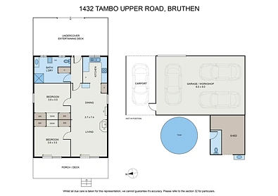 1432 Tambo Upper Road, Bruthen, VIC 3885, 2 Bedrooms, 1 Bathrooms, House