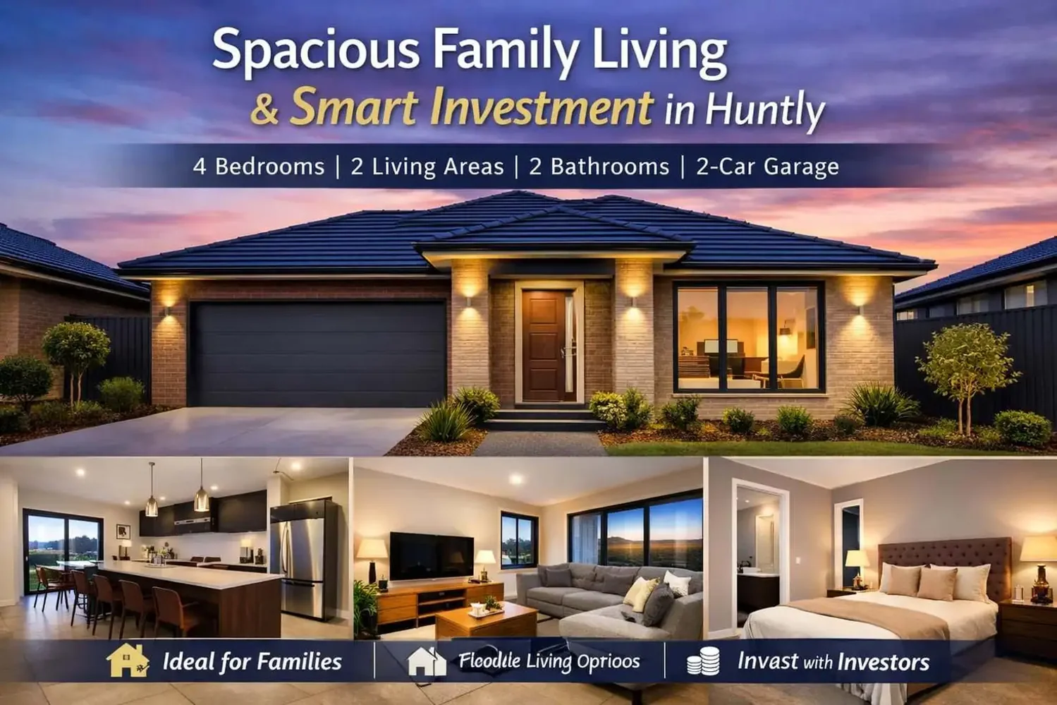 地址保密, Huntly, VIC 3551, 4房, 2浴, House