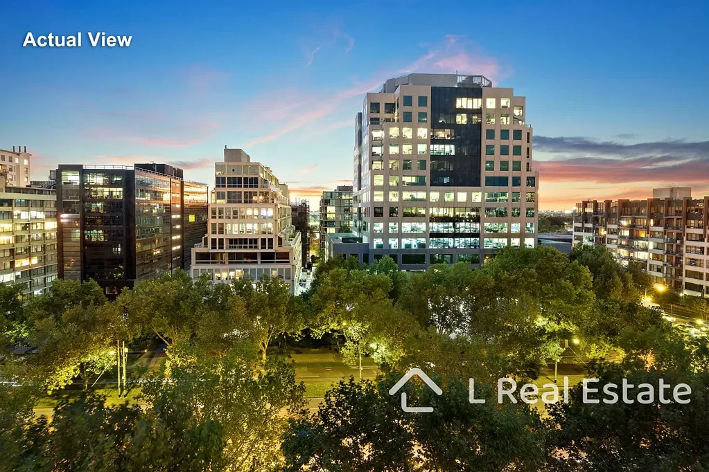 Melbourne 2ห้องนอน Luxury 2 Bed, 2 Bath + 1Car | St Boulevard Prestige Living on St Kilda Road