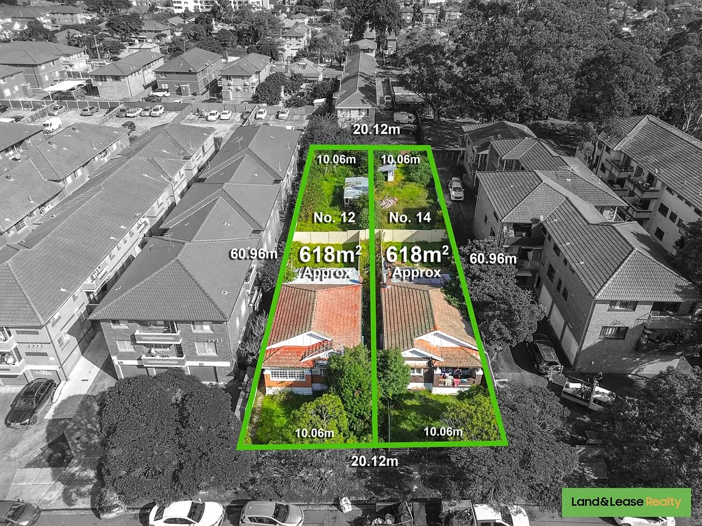 Lakemba 6房 开发潜力巨大 R4高密度区划 1200平米阔地 两栋独立屋 租赁价值高 步行可达车站 Superb Development Potential, R4 Zoning and 1215 Sq Approx