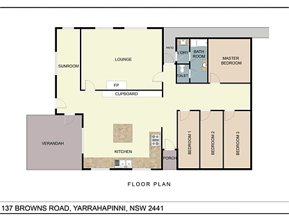 137 BROWNS ROAD, Yarrahapinni, North Coast, 4部屋, 2バスルーム, Lifestyle Property
