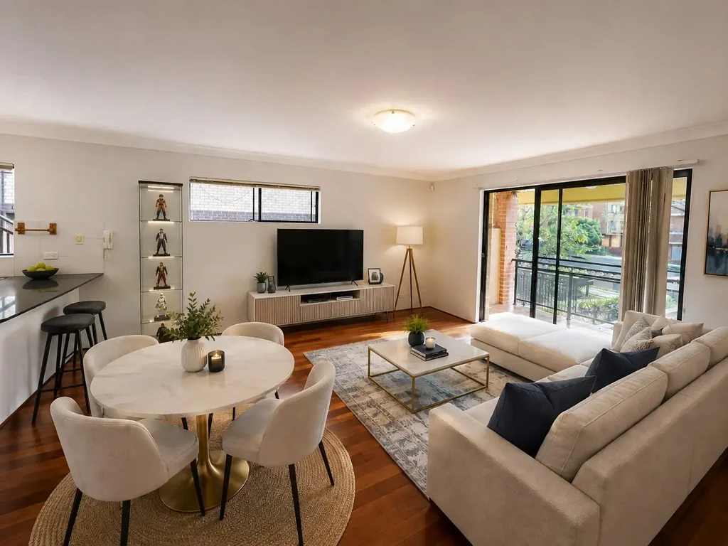 Spacious Two Bedroom Apartment With Additional Toilet and Garage Car Space