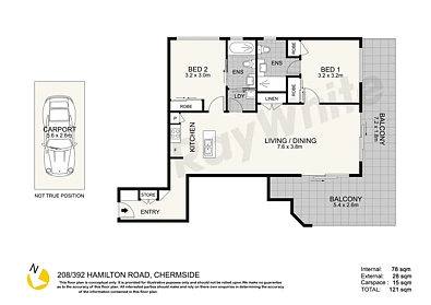208/392 Hamilton Road, Chermside, QLD 4032, 2 slaapkamers, 2 badkamers, Apartment