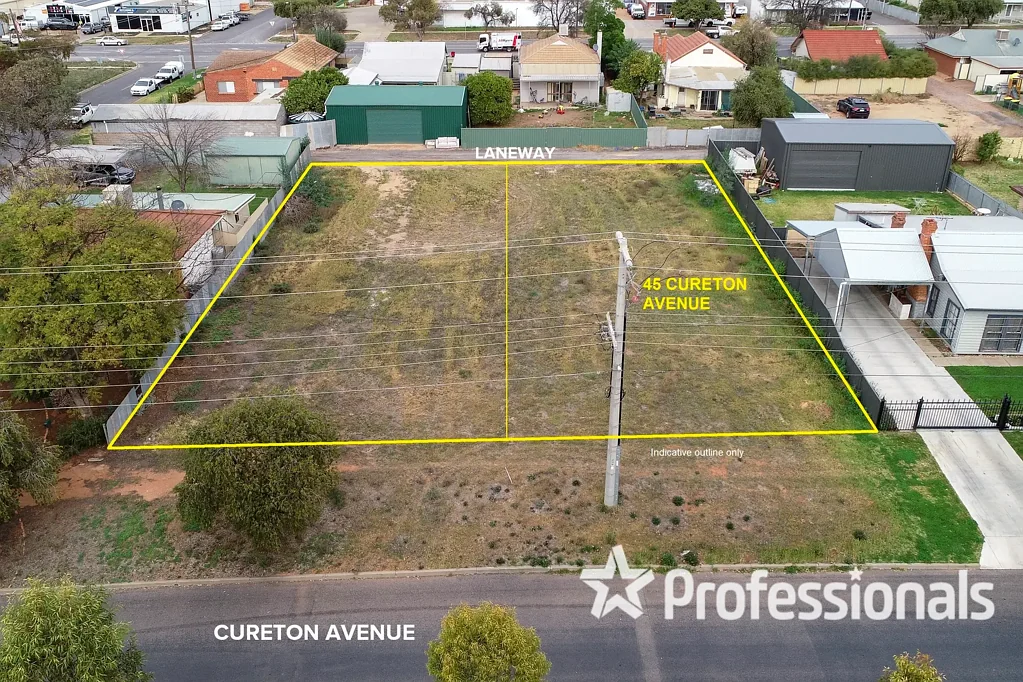Mildura Inner City Residential Land - Approx. 603m2